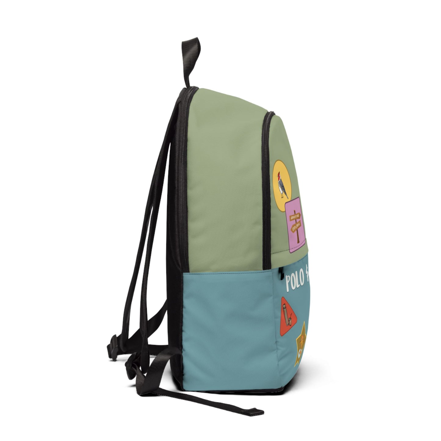 Polo & Analia Kids Backpack | Adventure Patch Daypack for School and Travel